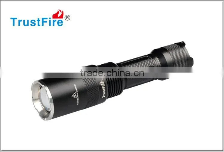 Hot sale TrustFire Z6 police zoomable cree led with 1*CREE XM-L 2 led 1600lumen 300 meters beam range