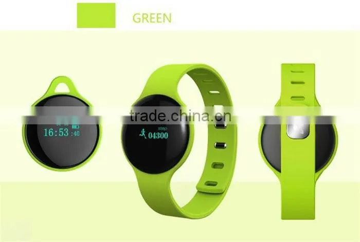 high quality H8 heart smart bracelet Bluetooth 4.0 Heart Rate Monitor Anti-lost reminder