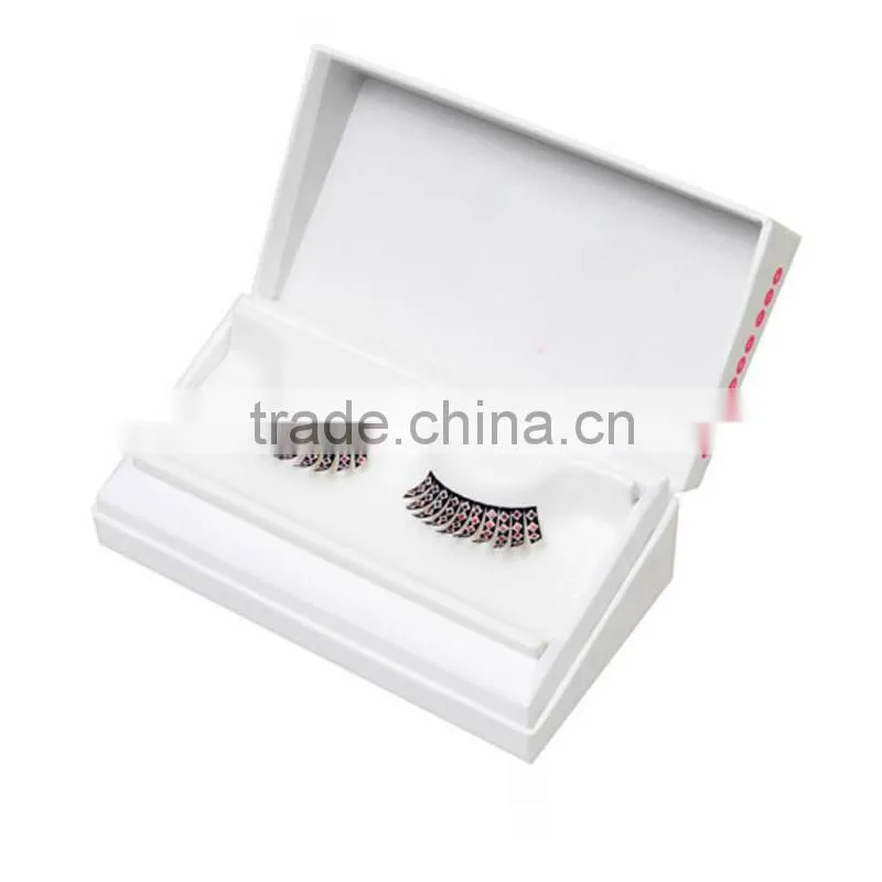 Luxury custom book shape false eyelash packaging box