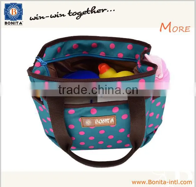 Top sale premium quality comfortable mummy diaper tote bag