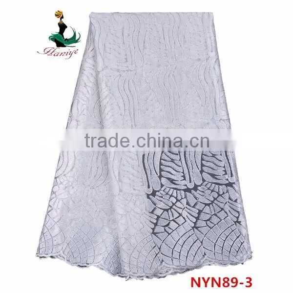 Haniye 2016 Nigerian Party/french tulle lace fabric/african french net lace/NYN89