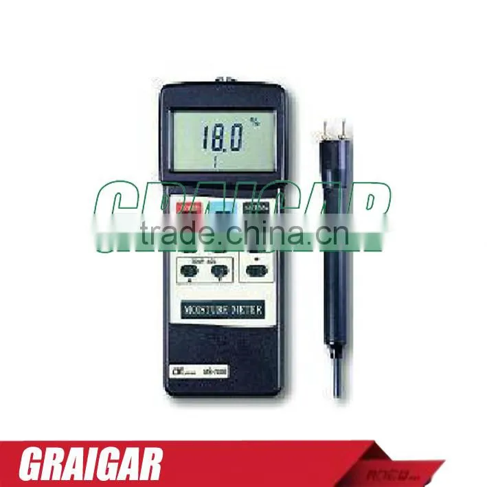 HOT SELL 9%-30%,9 material species memory,separate Pin type probe Moisture Meter MS-7000