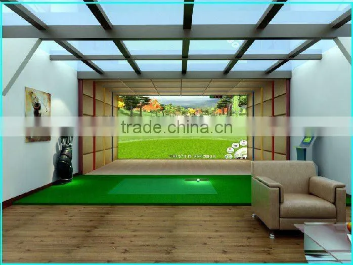 indoor screen golf simulator supplier