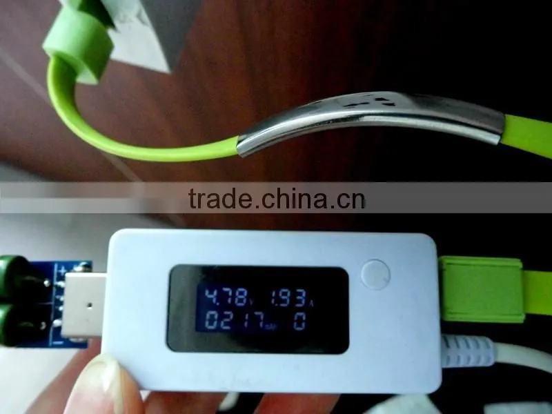 Crystal Bracelet USB Cable Sync Data Charger Cables For Android