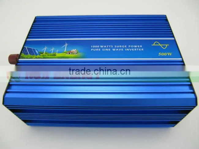 Off grid inverter 500w. Used for wind mill and solar panel. 12V/24V48VDC to 100/110/120/220/230/240V AC