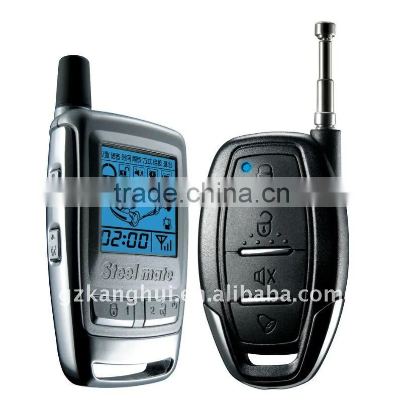 Two way magic talking car alarm system 8116B for long distance
