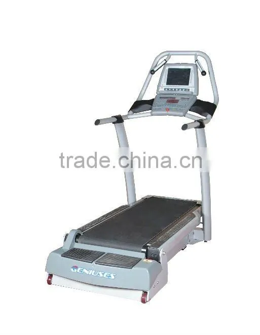 2012 new treadmill GNS-8000 Incline trainer with workout TV home treadmill