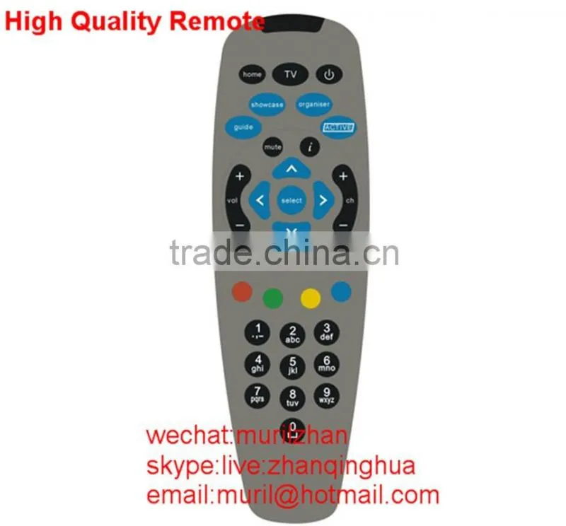ZF Black 43 Keys IRD-1011 DVD IR Program Remote Control