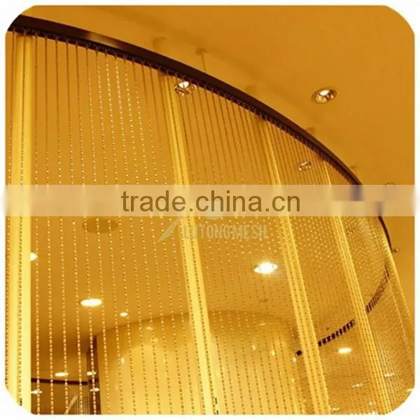 transparent mesh fabric,small decorative folding screen,metal mesh fabric