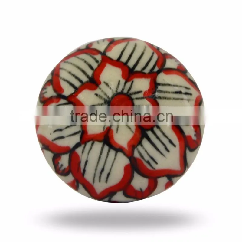 ceramic--Round-grey-white-swirl