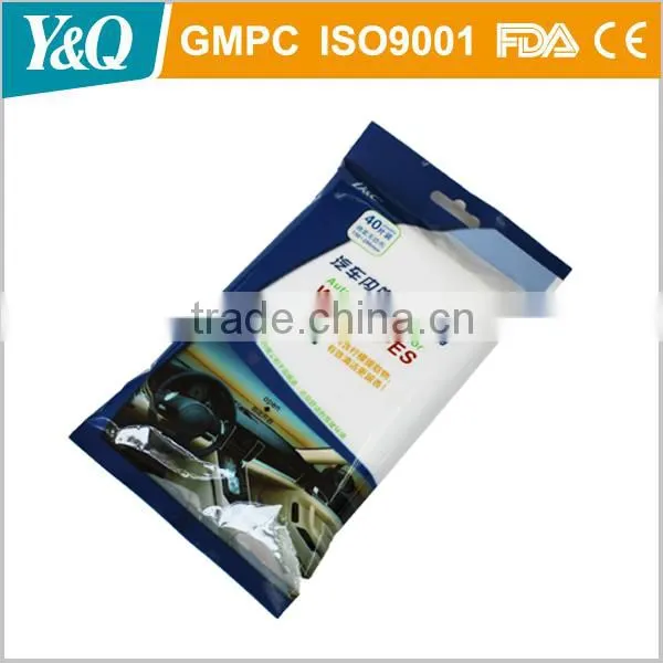 New Design Wet Cleaning Car Biodegradable lens wipes