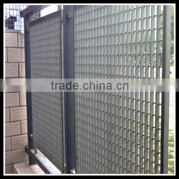 steel bar grating fence wall/ steel grating fence -ISO9001 20YEARS factory