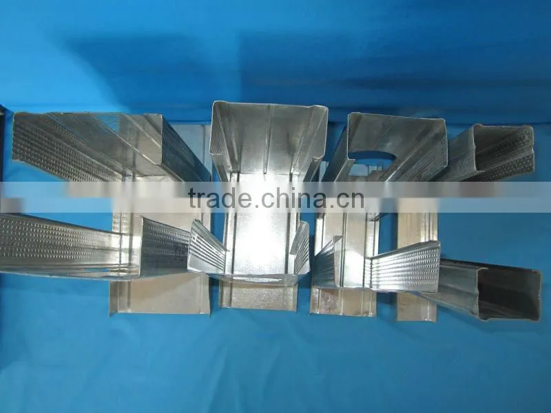 Good sell building material/gi stud track channel /metal steel framing with factory price.