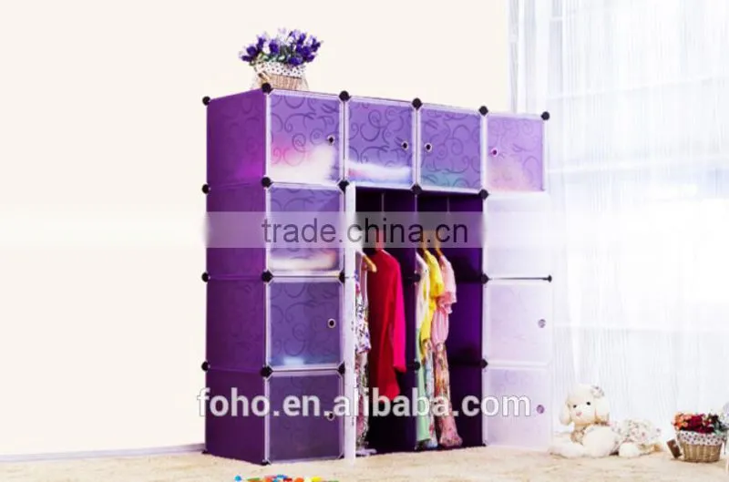 16 doors clear plastic cabinets, storing clothes, shoes, toys plastic cabinets
