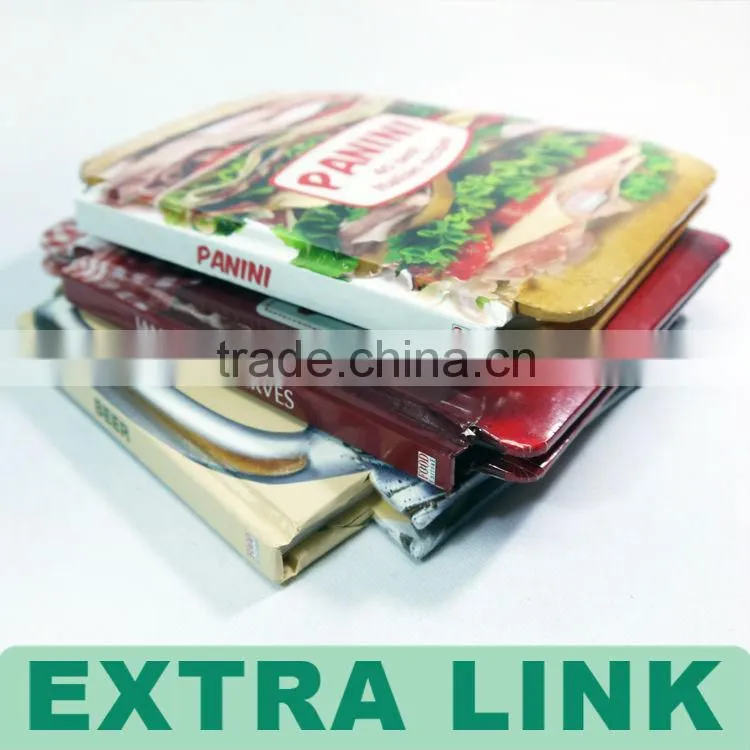 Hotel menu book printing