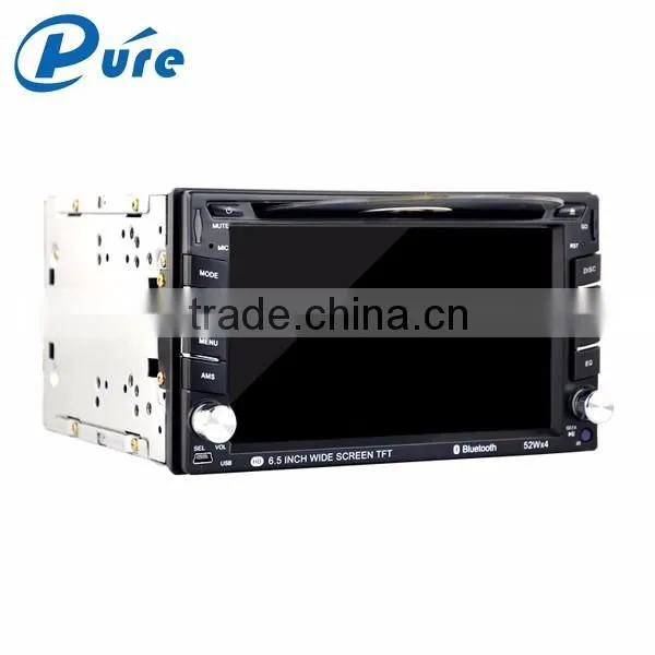 6.2 inch hd tft display touch screen double din car dvd player with bluetooth mp4/mp3 player universal dvd player