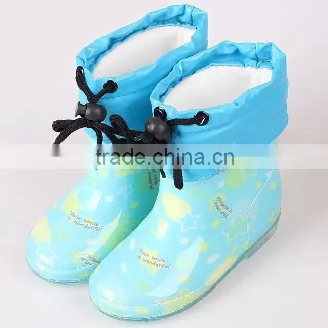 High quality mixed color child rain boot kids rain boots