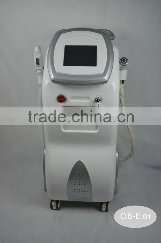 Super power multifunctional ipl rf elight beauty machine with 2 handles OB-E 01