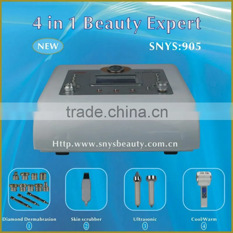 4 in 1 facial beauty equipment peeling machine