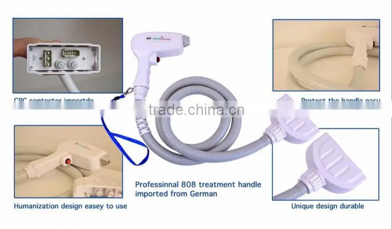 New design 808nm depilation diode laser hair removal