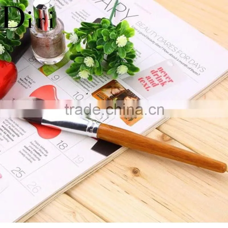 Women beauty bamboo handle makeup face foundation brush