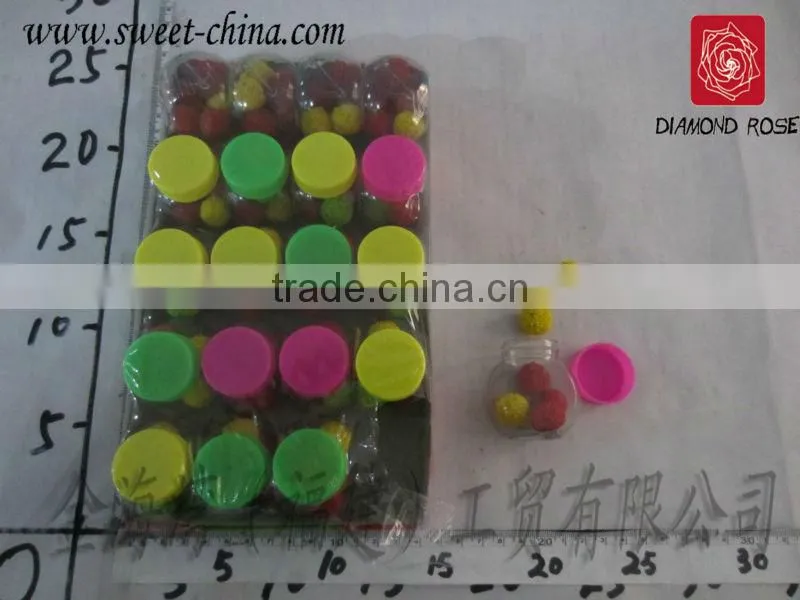 Color gummy soft candy