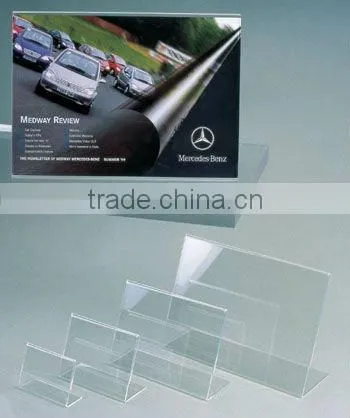 clear plastic price label holder