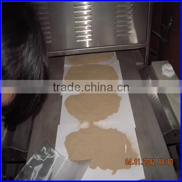 continuous microwave Marigold / Calendula / herbs drying and sterilization machine