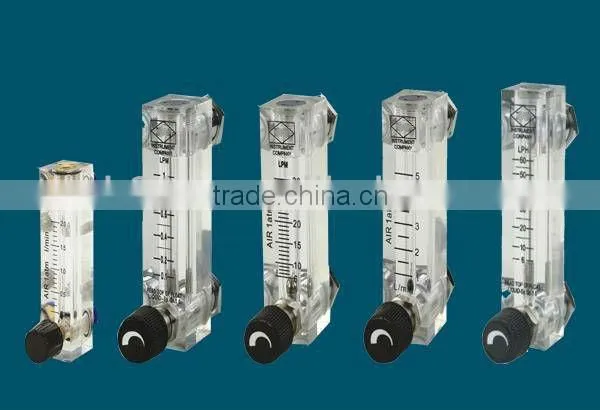 Ozocenter 1-12LPM high quality SS 316L floating ball oxygen/air flow meter