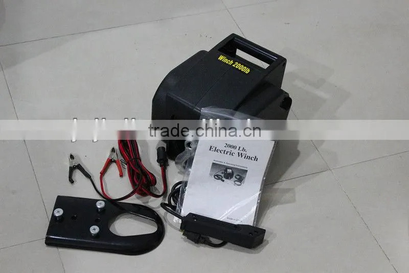 Yacht Winch,Boat winch,Barge winch 12V 2000lb 3000lb 3500lb 5000lb ELECTRIC WINCH