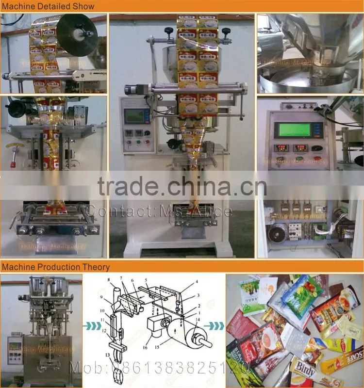 Food Packing Machine sugar coffee seed granule Sachet Automatic Granular Packing Machine