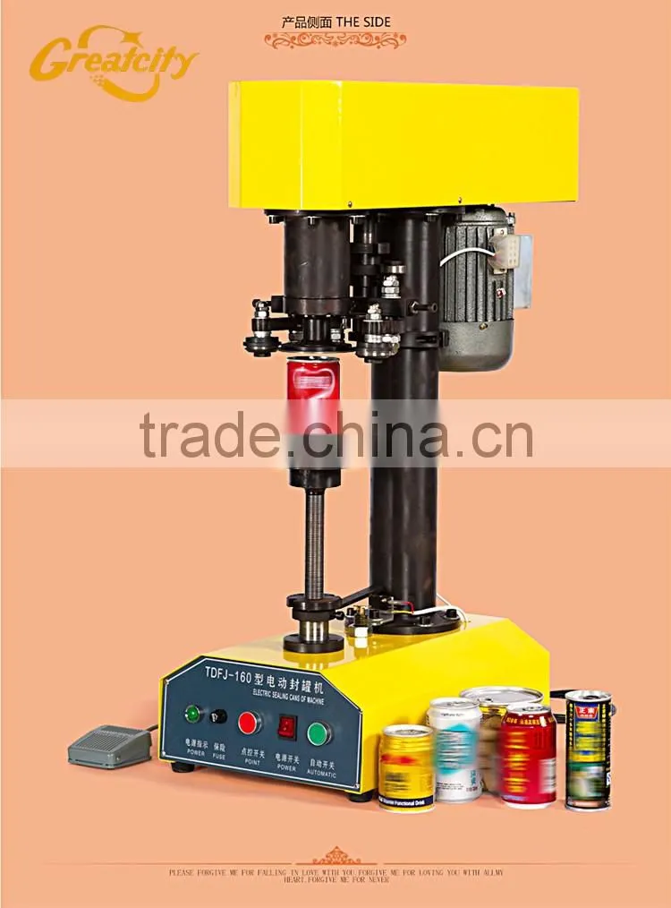 aluminum cap bottle sealing machine/water bottle capping machine