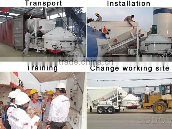 MP1000 planetary concrete mixer for sale