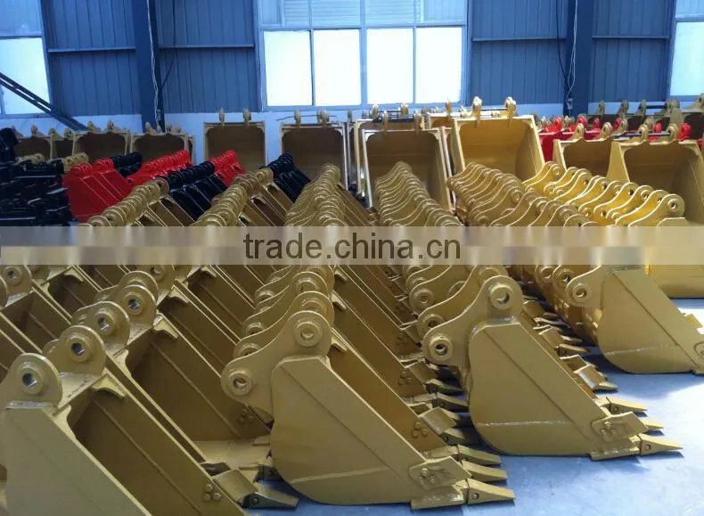 Crawler hydraulic excavator spare parts bucket