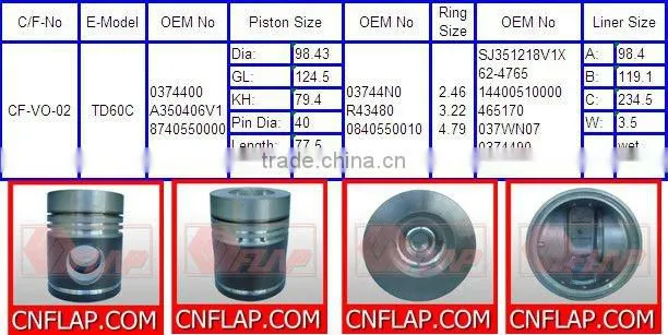 JT3.0 engine piston