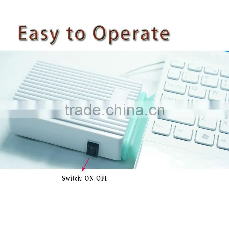 PC Cooling Fans Mini USB Notebook Laptop Cooling pad Fan Cooler electric cool box Fan 5V-white