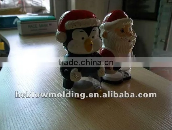 OEM Blow Molding Plastic Big Santa Claus Dolls Christmas Toys Snowman 3d Doll For Sale