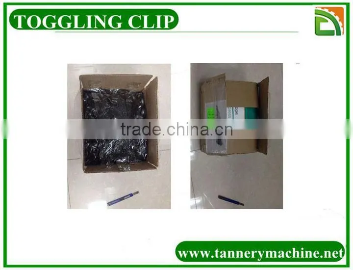 toggling machine clip of leather machine spare parts