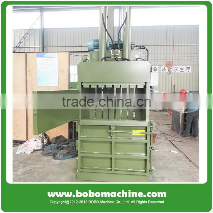 Specific plastic bottle press compactor