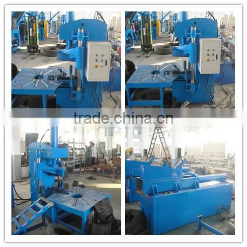 High effciency waste tire recycling machine