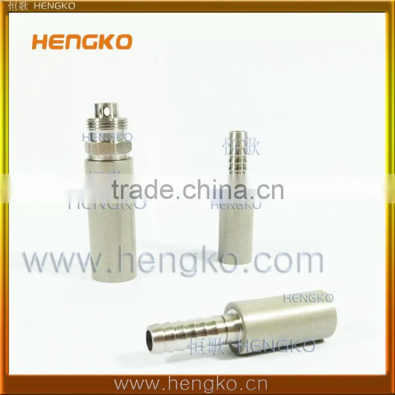 Sintered Stainless Steel porous air sparger bubble diffuser