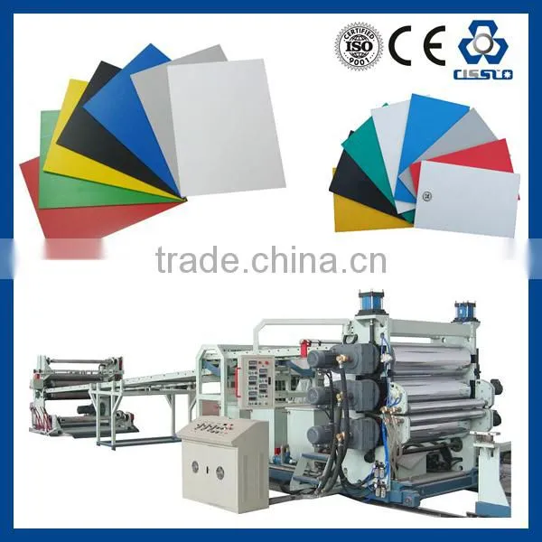 CE STANDARD HIGH PERFORMANCE PVC FOAM PLATE EXTRUDER MACHINE