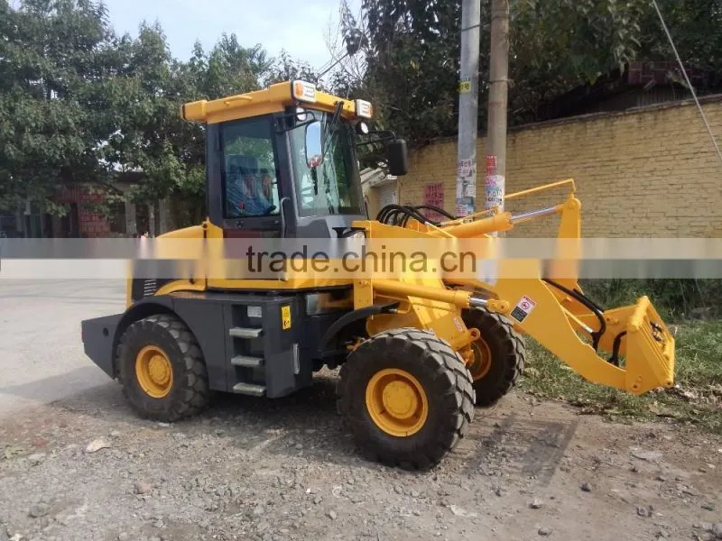 Zl18 CE Approved 1800kg 1.8ton Front Loader Wheel Loader