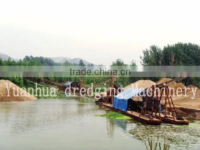 Chain Bucket Dredger