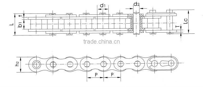 OEM Quality motorcycle Timing chain ,timing chain tool