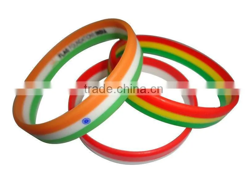 Special custom silicone slap wristband bracelet