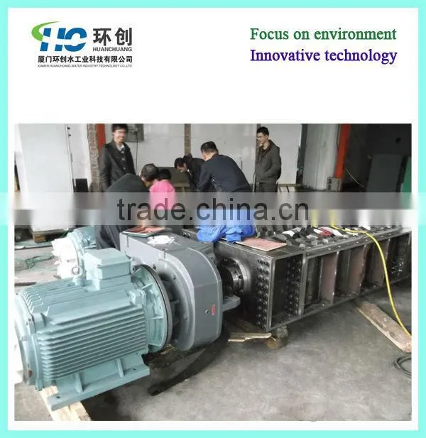 Good Quality high flow sewage grinder with double drum
