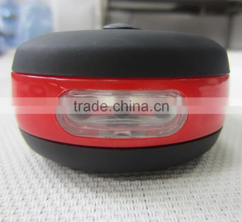 Powerful COB Flashlight With 3 LED Light
