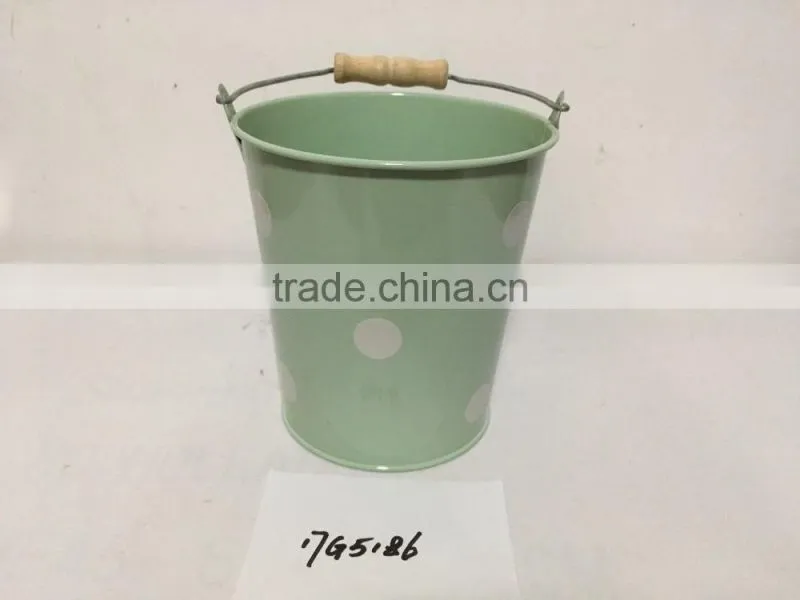 factory direct sale custom logo size small medium large indoor rectangular planters with rope handle