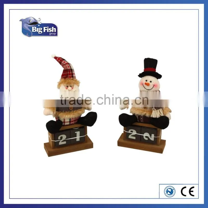 cloth snowman santa christmas decoration toys